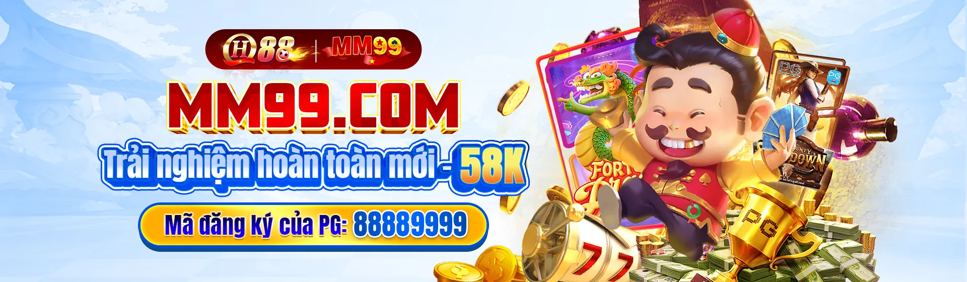 Hình ảnh kêu gọi đăng ký và trải nghiệm game nổ hũ